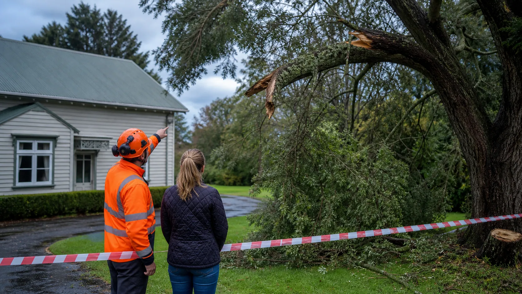 What to Do After a Storm Damages a Tree on a Rotorua property