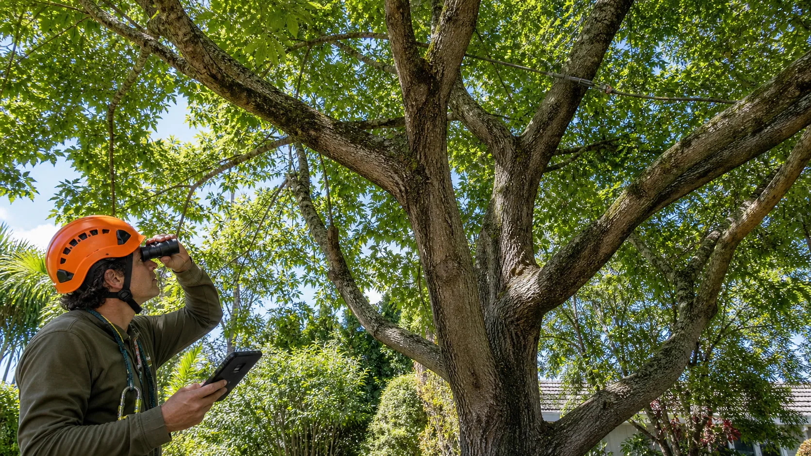 Can a Split or Heavy Branch Be Supported Instead of Removed? on a Rotorua property