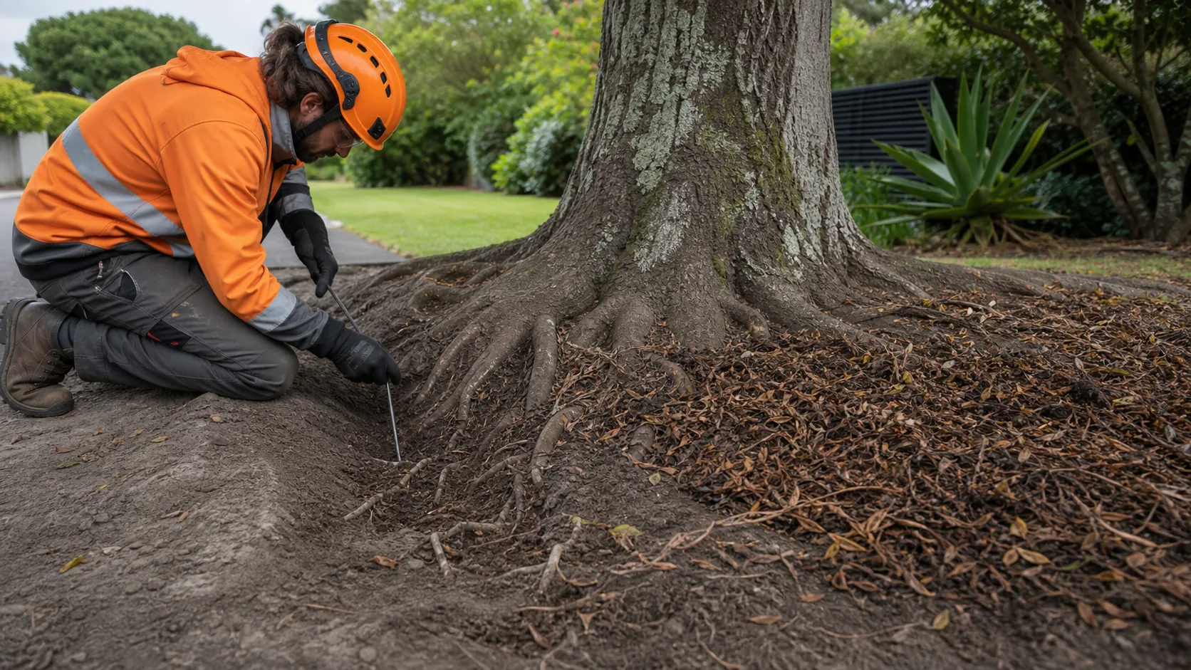 Why Compacted Soil Can Weaken Otherwise Healthy Trees on a Rotorua property